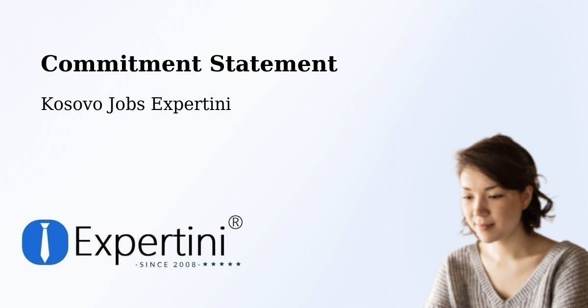 Corporate Commitment – Bajçinë - Kosovo Jobs Expertini