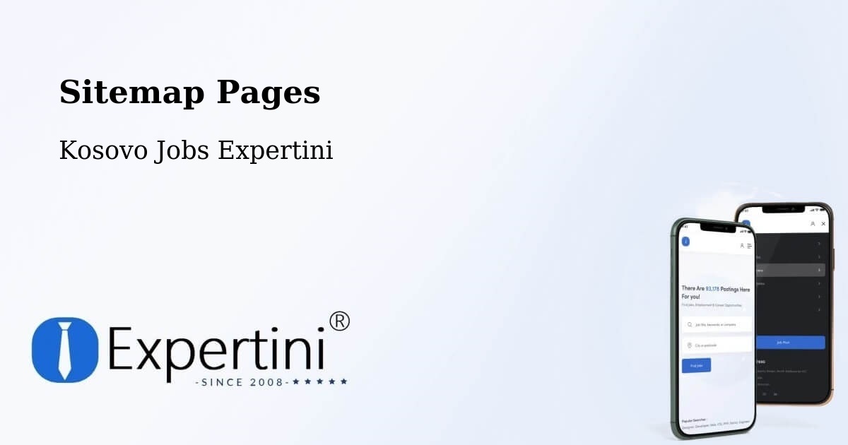 Sitemap Pages - Bajçinë - Kosovo Jobs Expertini