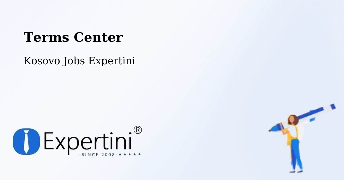 Terms of Service – Bajçinë - Kosovo Jobs Expertini